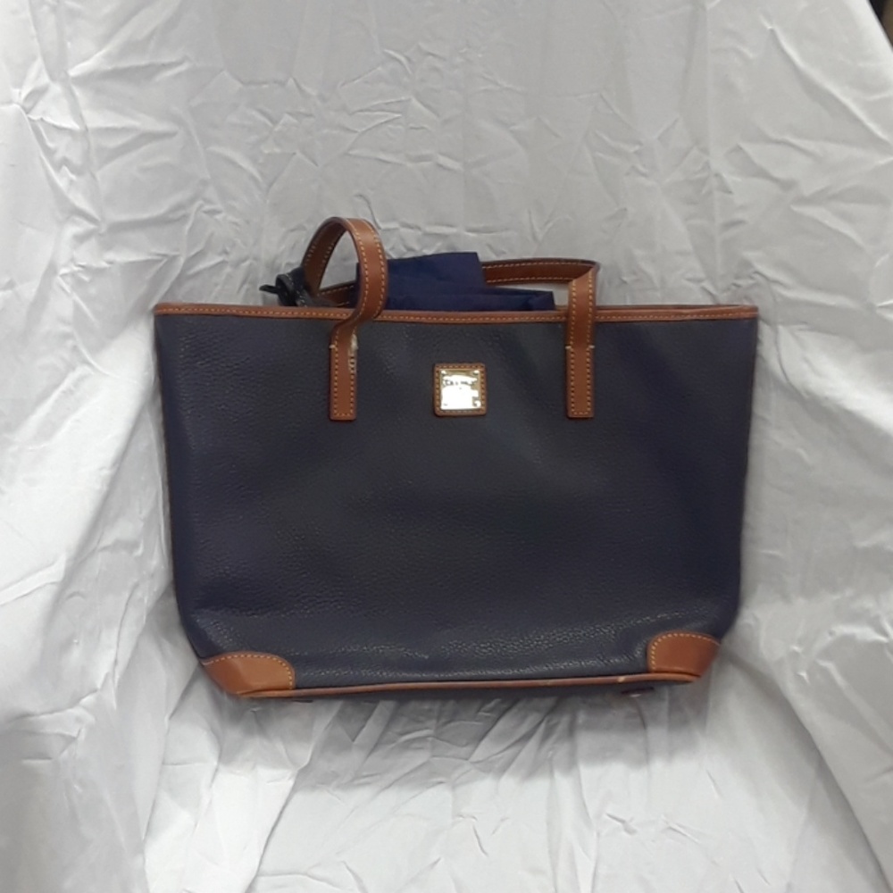 Dooney & Bourke Navy Charleston Tote w/ dust bag